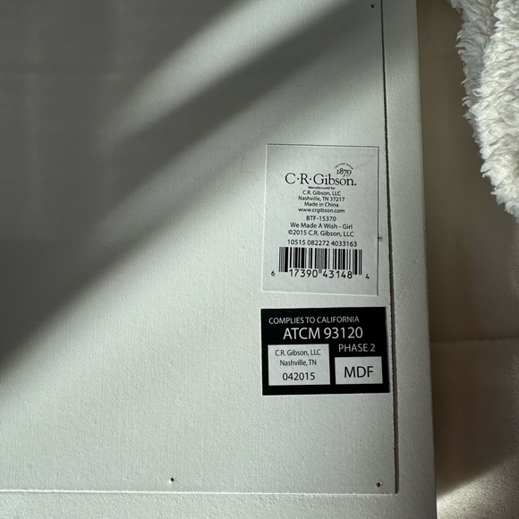 Pink We Made a Wish decor - Picture 3 of 3